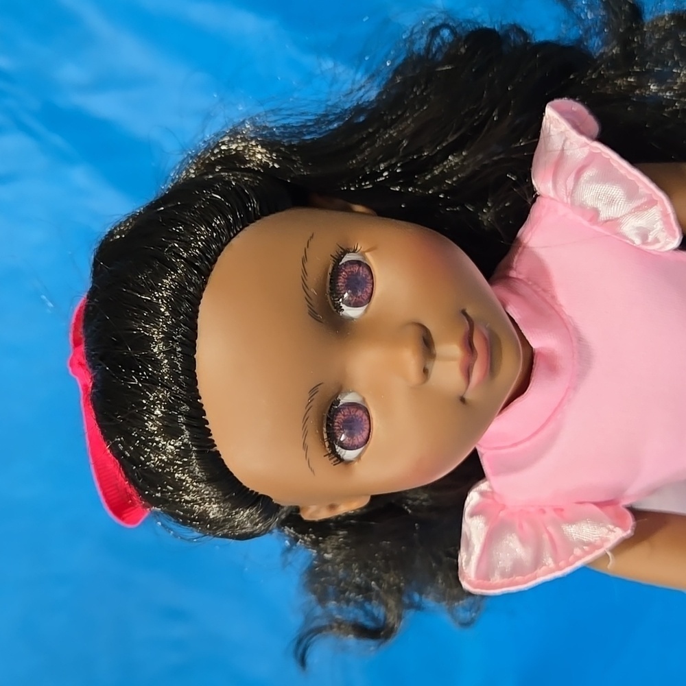 Glitter Girl  in Pink Tutu